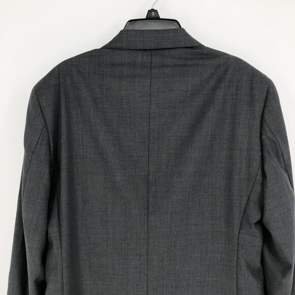 ALTON LANE Men's Tailored Fit Suit Jacket 38S Gray Wool Blend 2 Button NWOT - Picture 5 of 8